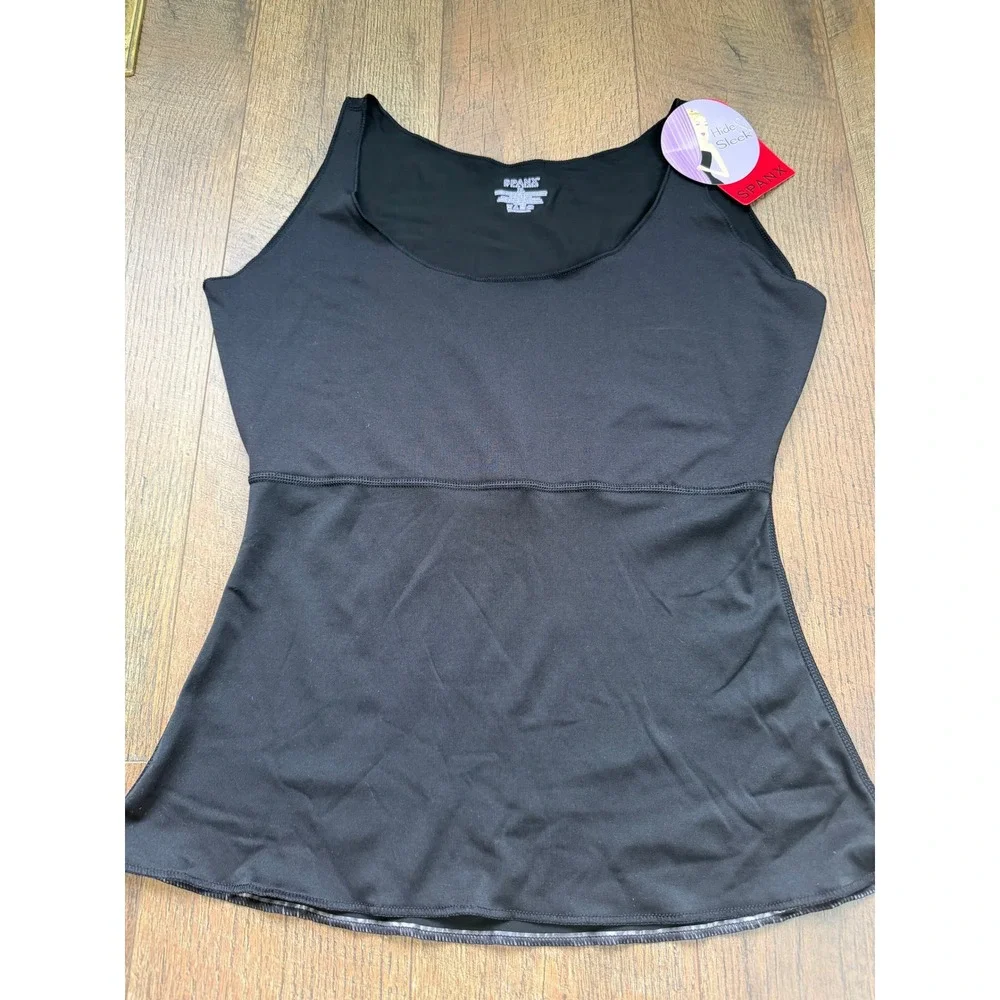 Spanx Hide & Sleek Cami Women XL Black